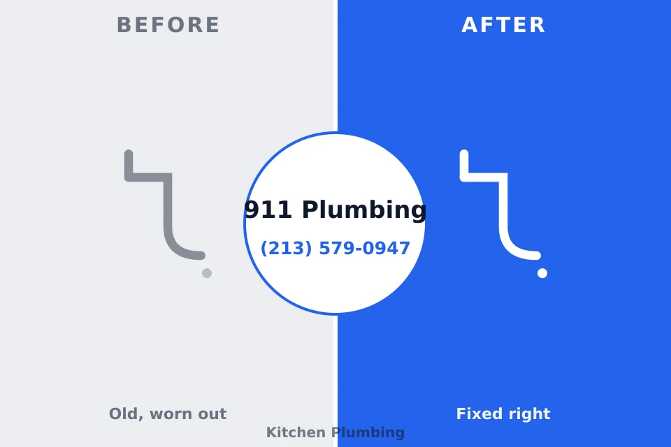 Before and after: plumbing company Frankfort, KY